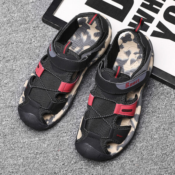 Men's Sandals Camouflage Baotou Outdoor Beach - Image 2