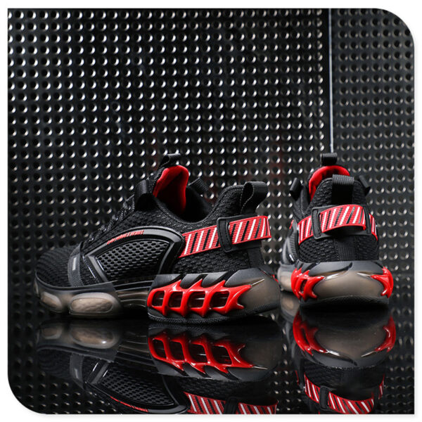 Men's Urban Style Sports Daddy Black Trendy Shoes - Image 6