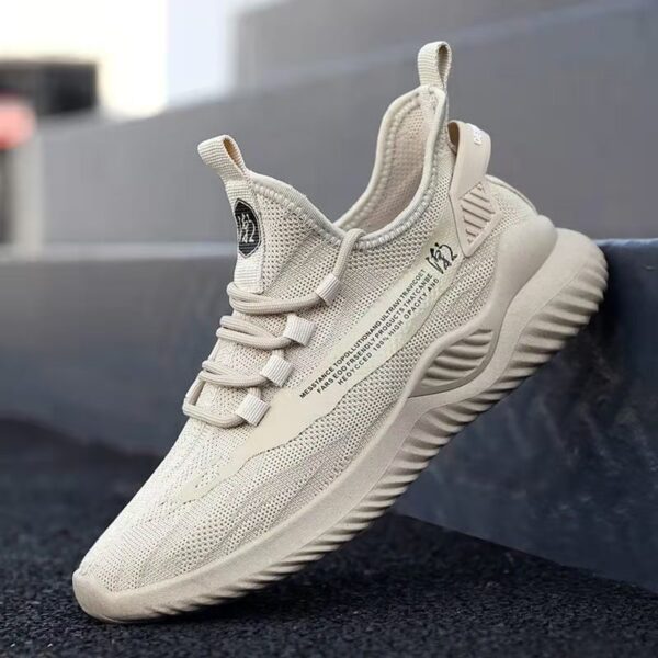 Casual Sports Shoes Men'S Summer Running Trendy Shoes All-Match Fly Woven Mesh Men'S Shoes - Image 5