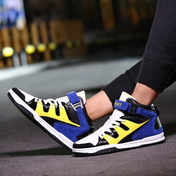 High-Top Men's Casual Warm And CCotton Fashion Sports Sneakers - Image 2