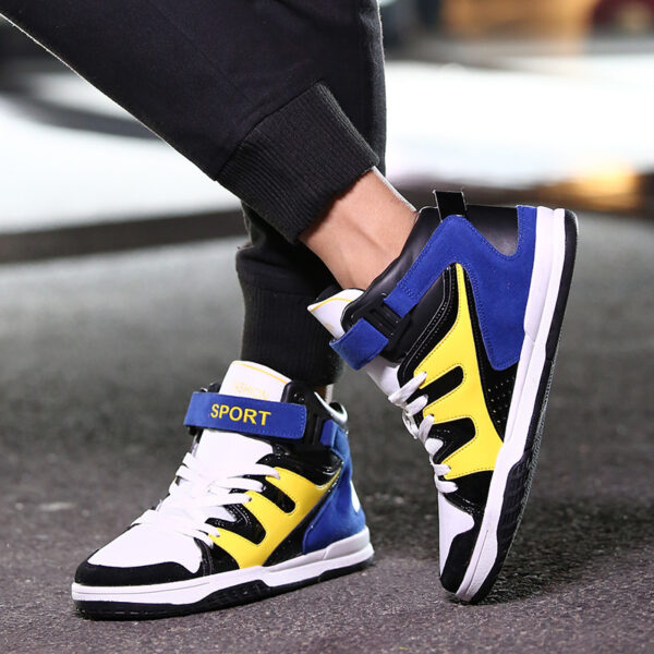 High-Top Men's Casual Warm And CCotton Fashion Sports Sneakers - Image 5