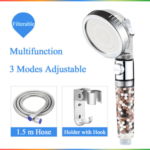 Household Negative Ion Pressurized Shower Head - Image 7