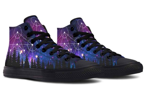 Customized Colorful Fashion High-top Canvas Shoes - Image 7