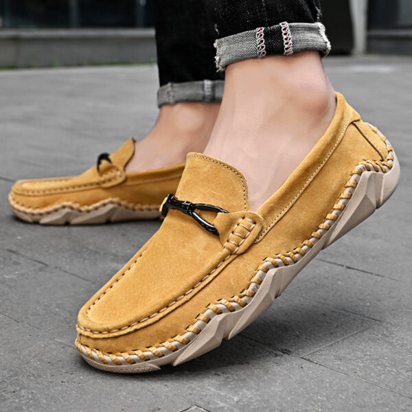 Large Size Slip-on Lofter Outer Wear Sleeve Breathable Casual Low-top Shoes