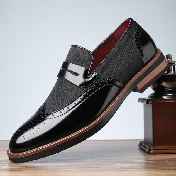 Fashion Personality Male Business Casual Leather Shoes - Image 3