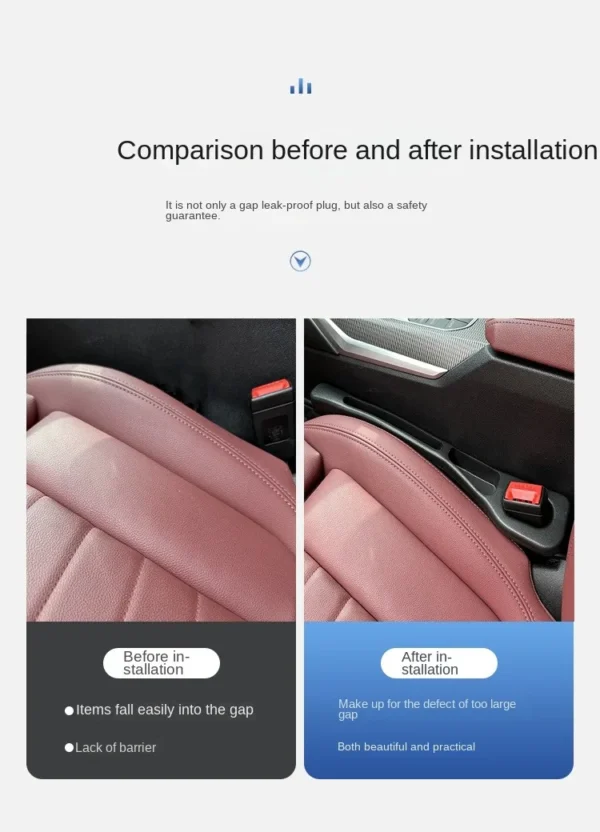 Car Seat Side Gap Storage Strip Bendable Filling Off Sealing Strip For BMW F30 F31 F34 GT 320i 328i G30 G31 Interior Accessories - Image 14