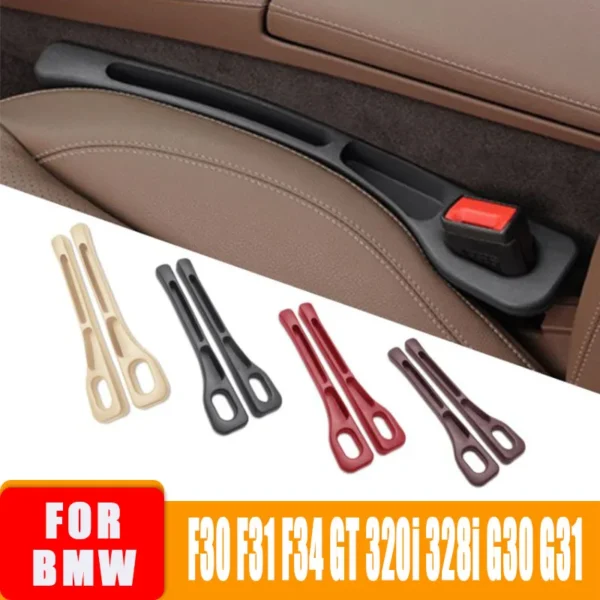 Car Seat Side Gap Storage Strip Bendable Filling Off Sealing Strip For BMW F30 F31 F34 GT 320i 328i G30 G31 Interior Accessories