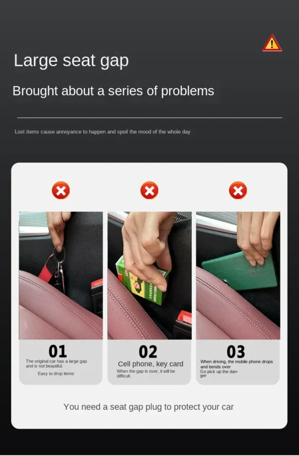Car Seat Side Gap Storage Strip Bendable Filling Off Sealing Strip For BMW F30 F31 F34 GT 320i 328i G30 G31 Interior Accessories - Image 13