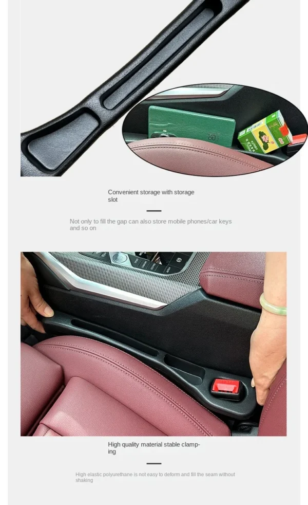 Car Seat Side Gap Storage Strip Bendable Filling Off Sealing Strip For BMW F30 F31 F34 GT 320i 328i G30 G31 Interior Accessories - Image 23