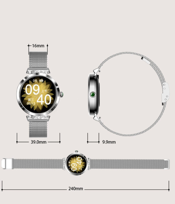 Dual Strap Multi-Sport Mode Cloud Dial Smart Watch - Image 8