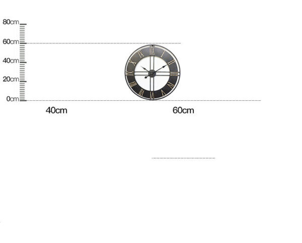 Wall Clock Products Vintage Iron Watches - Image 4