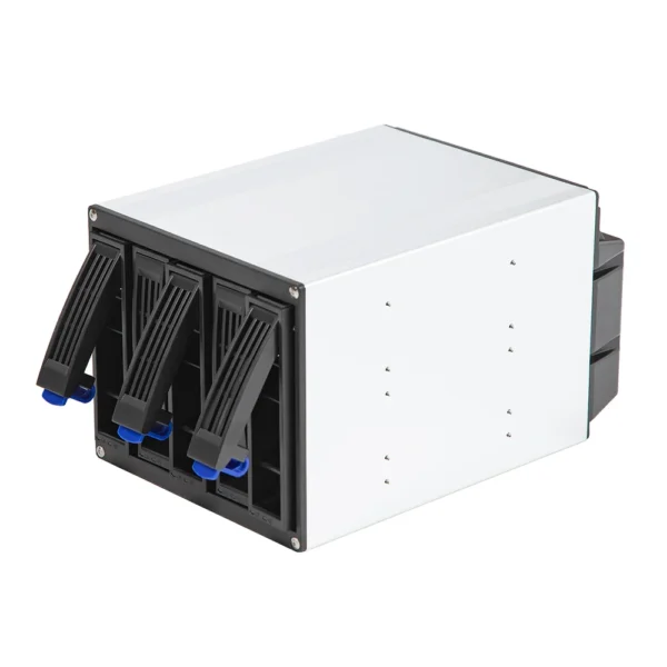 Hard Drive Enclosure Internal - 5 Hot Swap Bay Mobile Rack for 3.5inch HDD in 3X Aluminium+Plastic for Consumer Electronic - Image 2