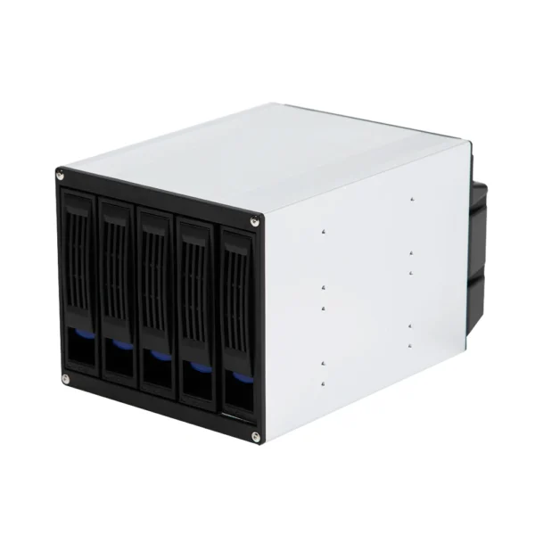 Hard Drive Enclosure Internal - 5 Hot Swap Bay Mobile Rack for 3.5inch HDD in 3X Aluminium+Plastic for Consumer Electronic - Image 3