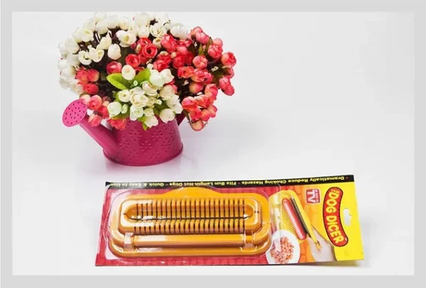 1PC Hot dog Cutter Kitchen Tool Sausage Peeler Salad Tool Knife Ham Slicer Banana Cutter Device Gadget Banana Cutter OK 0491 - Image 2