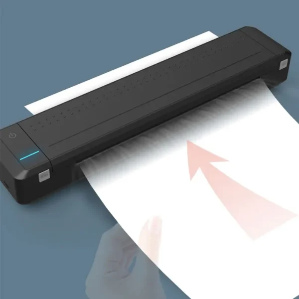 Mini A4 Bluetooth Compatible Portable Printer MT800 Mobile Printing Business Document Contract Student Test Paper Home Printer - Image 4