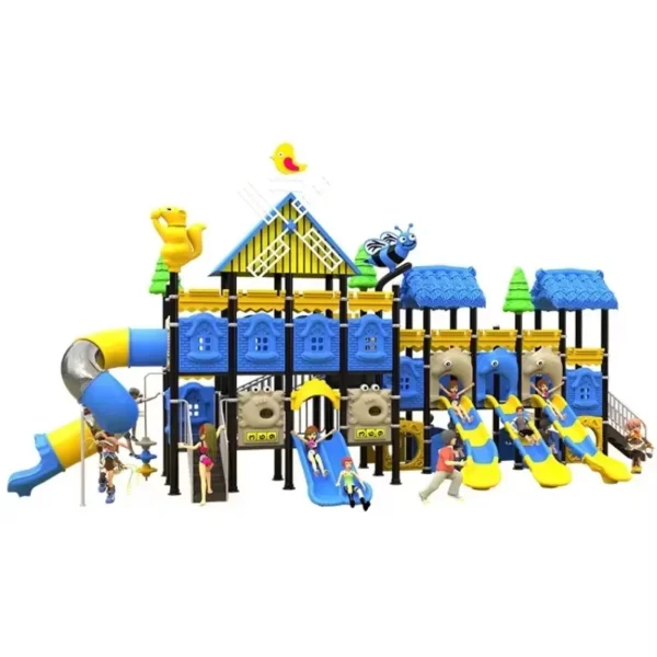 Plastic Play Tunnel Children Playing Equipment Slide Kids Entertainment Devices Gym Playground Kid - Image 4