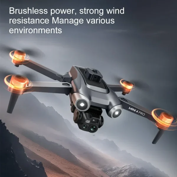 V600 Drone Professional HD Dual Cameras Optical flow Positionin Long Battery Life WIFI FPV GPS Drone RC Quadcopter Toy - Image 5