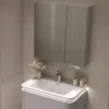 Luxury Metal Bathroom Cabinet Storage Closet Corner Smart Narrow Bathroom Cabinet Wall Shelf Armadietto Home Furniture - Image 4