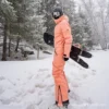 AIRPOSE-Waterproof Ski Suit for Men and Women, Snowboard Clothing, Winter Mountain Skiing, One-Piece Suits, Female and Male - Image 4