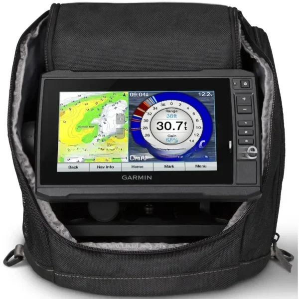 Garmins Panoptimx LiveScope Ice Fishing Includes Inventory of ECHOMAP Plus 93sv Sonar - Image 2