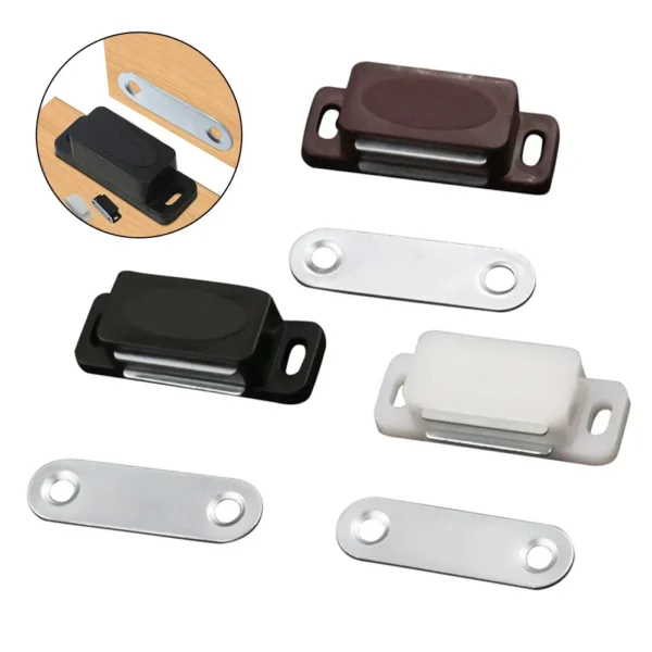 Cabinet Magnet Latch Door Catches Kitchen Cupboard Wardrobe Closet Drawer Magnetic Closer Home Furniture Hardware - Image 5