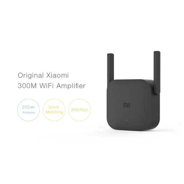 300M Network Expander Repeater Power Extender Roteador 2 Antenna for Mi Router Wi-Fi-Original Xiaomi WiFi Amplifier Pro Router - Image 3