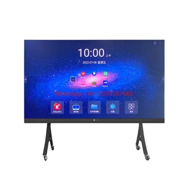 138 Inch Windows System Durable Touch All In One Cob Touchable Led Tv Wall Display Screen For Smart Video Conference