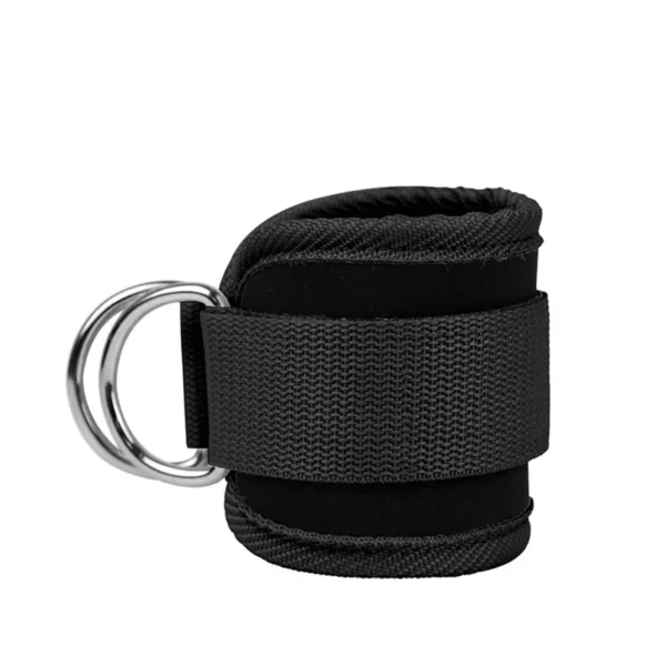 Cable Ankle Straps Double D-Ring Adjustable Ankle Cuffs For Gym Workouts Glutes Legs Strength Training Brace Support Sport - Image 3