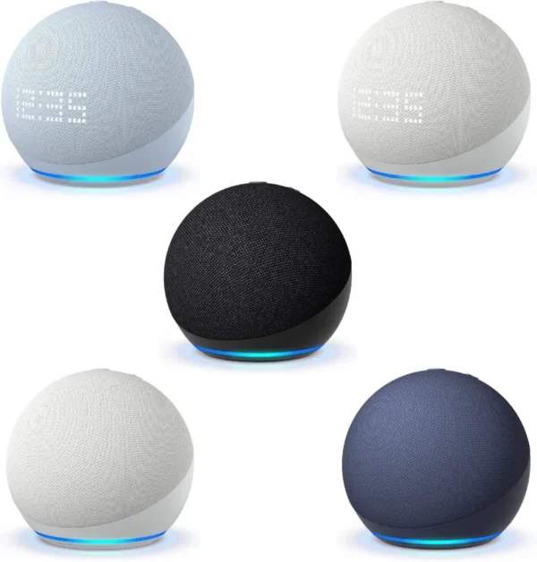 Best Seller Echo Dot 4 Gen Smart Speaker Bundle Alexa Voice Google Assistant Wireless Clock Outdoor Portable 4th 5th - Image 3