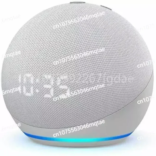 New Echo Dot (5th Generation, Released) with Clock | Smart Speaker with Clock and Alexa