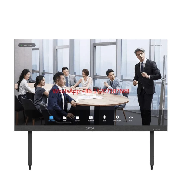 138 Inch Windows System Durable Touch All In One Cob Touchable Led Tv Wall Display Screen For Smart Video Conference - Image 2