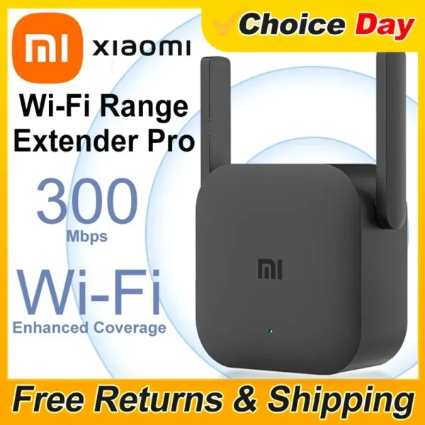 300M Network Expander Repeater Power Extender Roteador 2 Antenna for Mi Router Wi-Fi-Original Xiaomi WiFi Amplifier Pro Router