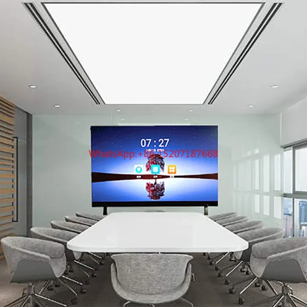 P1.56 P1.875 P2.5 135 Inch 163 Inch 216 Inch Foldable Indoor Teaching Conference Meeting Room Screen Display Hd Smart Led Tv - Image 5