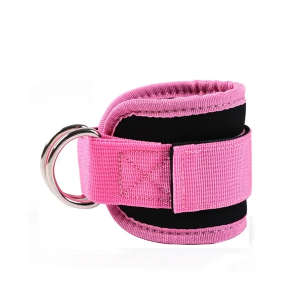 Cable Ankle Straps Double D-Ring Adjustable Ankle Cuffs For Gym Workouts Glutes Legs Strength Training Brace Support Sport - Image 2