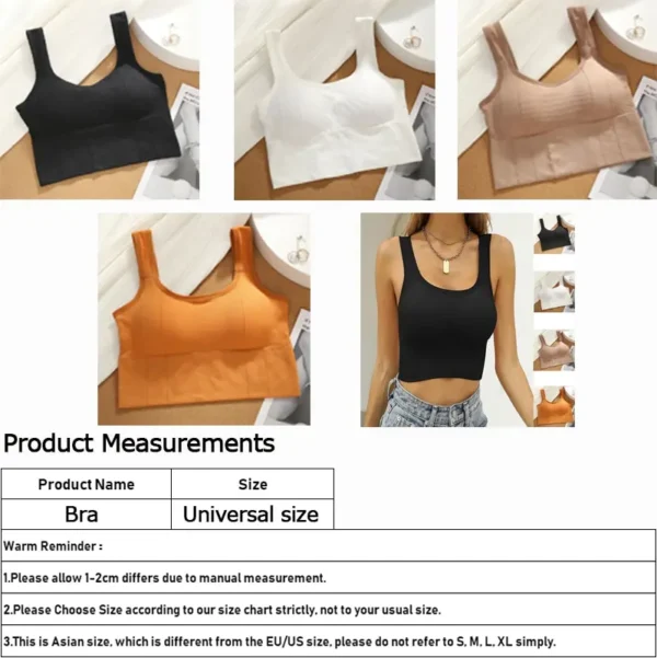 Breathable Sports Bra Anti Sweat Fitness Top Women Seamless Yoga Bra Shockproof Crop Top Push Up Sport Bra Gym Workout Top - Image 6