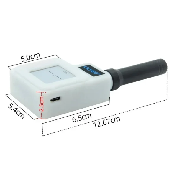 TTGO T-Echo SoftRF Meshtastic BME280 TEMP Pressure Sensor NRF52840 SX1262 433/868/915MHz Module LORA 1.54 E-Paper BLE - 868MHZ T - Image 4