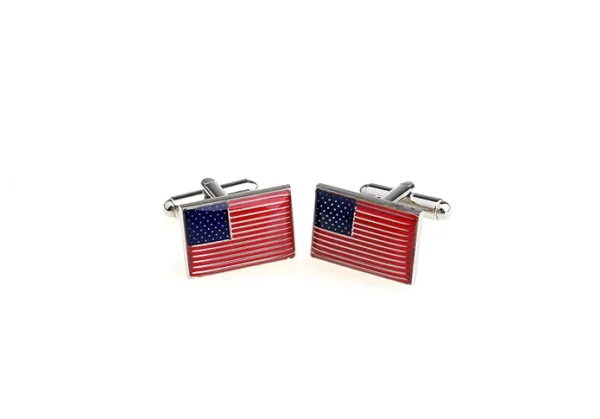 Pin Arm Cable Wrist Cuffs Gym Shirt Decor Cufflinks American Flag Shirts Tourbillon - Image 2