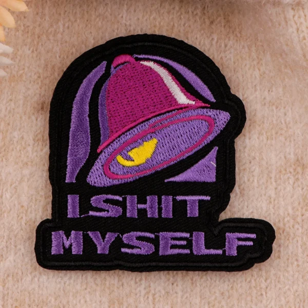 STAY WEIRD Patches On Clothes Astronaut Embroidered Patches Funny Quotes Sew Badges Iron On Patch DIY Clothing Accessories - Image 5