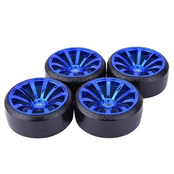 4Pcs RC Hard Pattern Drift Tires Tyre Wheel for Tras HSP Tamiya HPI 1:10 RC On-road Vehicle Drifting Car Hard Tyre Set - Image 5