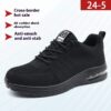 Men's Protective Shoes With Anti Smashing And Anti Piercing Steel Toe Caps - Image 2