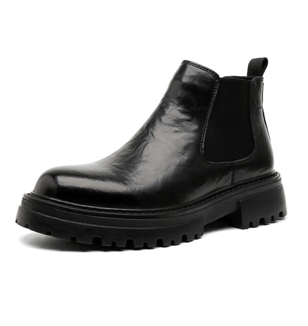 Low-top Martin Boots Mid-top British Style Men's Shoes - Image 3