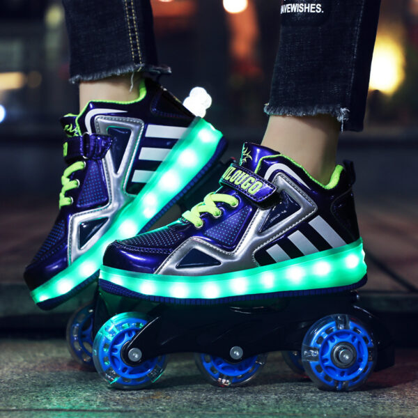 Children's Roller Skates Set Roller Skates Roller Skates - Image 5