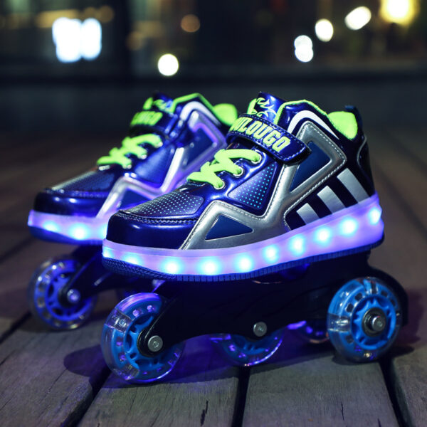 Children's Roller Skates Set Roller Skates Roller Skates - Image 4