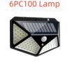 100LED solar wall light - Image 9