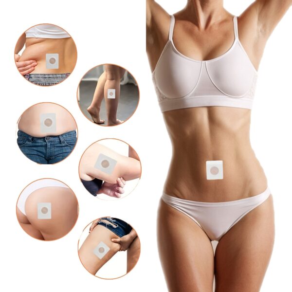 Navel Belly Button Patch Slimming Patch Abdomen Magnetic Detox Sticker - Image 3
