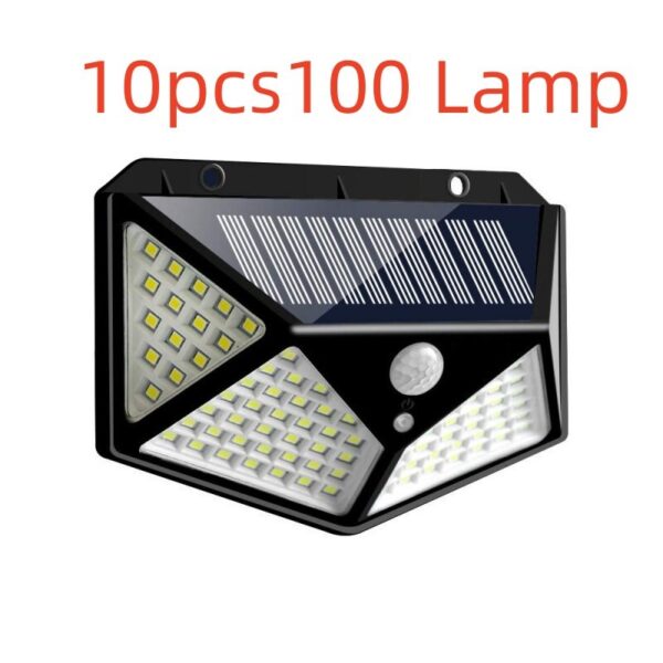 100LED solar wall light - Image 3