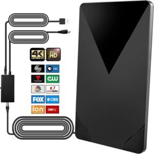 Indoor Outdoor HDTV Antenna 2025 Upgrade Digital TV Antenna